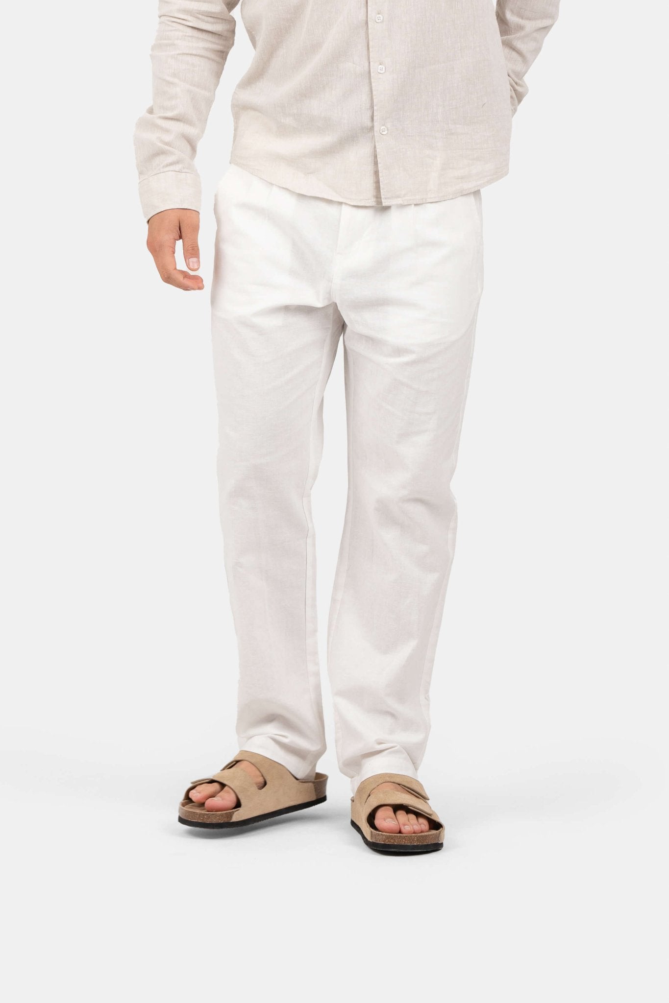 Hørbukser Hvid | Skagen-clothing.dk